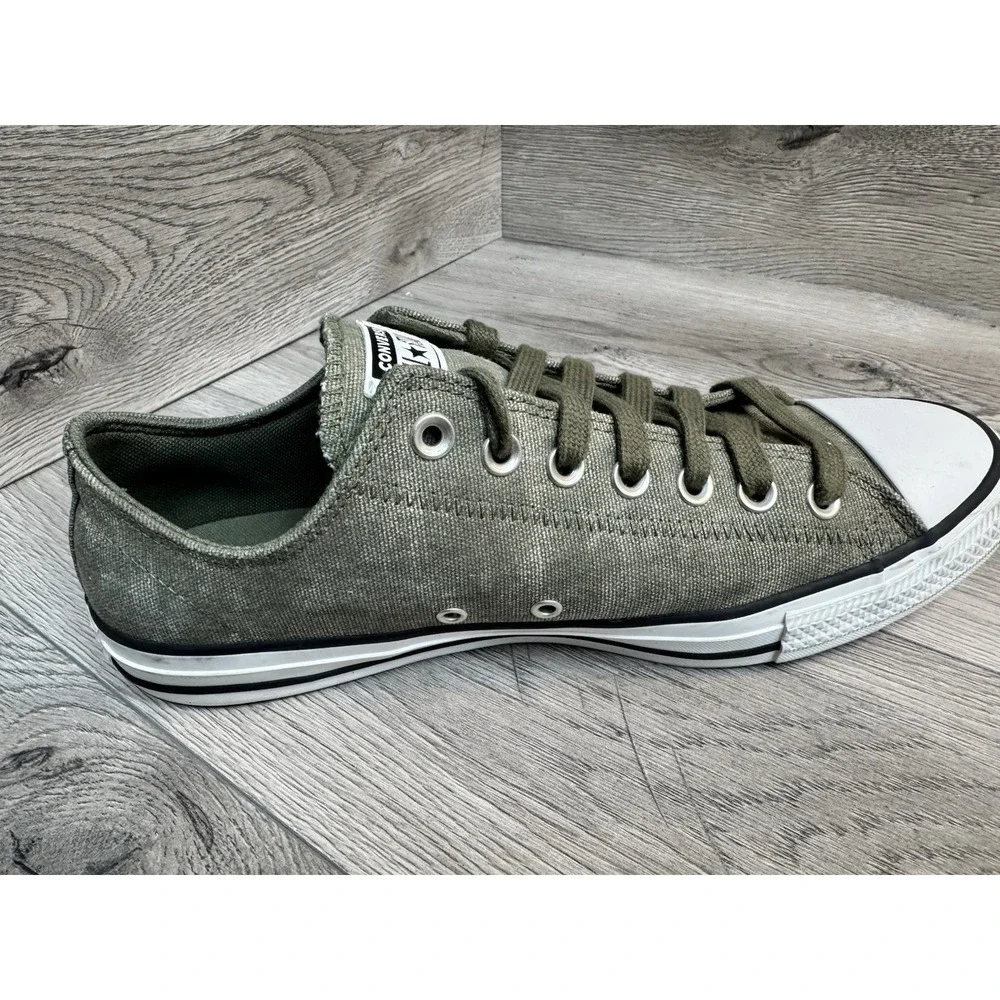 Converse  All Star Lo Olive Green 171063F Men's 10 ~ Women's 12 Sneakers